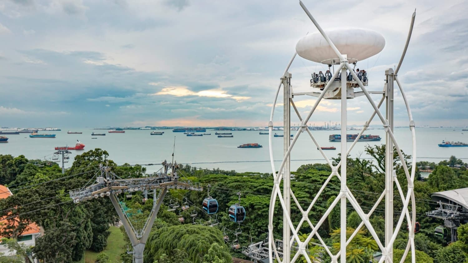 Day Sentosa Island Tour + Luge Ride