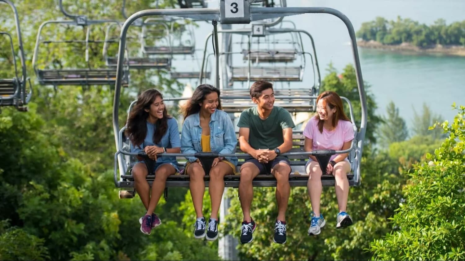 Day Sentosa Island Tour + Luge Ride