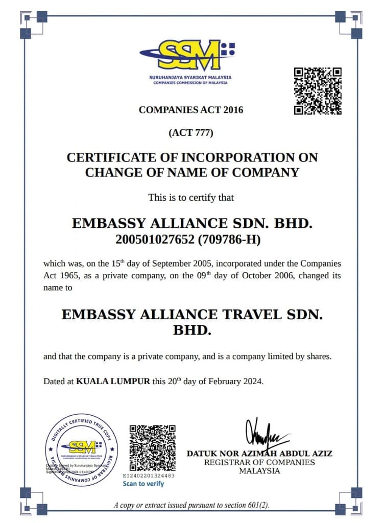 Malaysia License 2